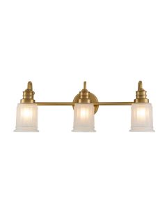 Swell 3 Light Wall Light - Brushed Brass