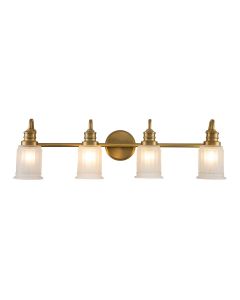 Swell 4 Light Wall Light - Brushed Brass
