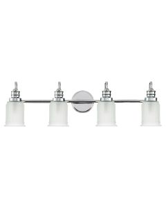 Swell 4 Light Wall Light - Polished Chrome