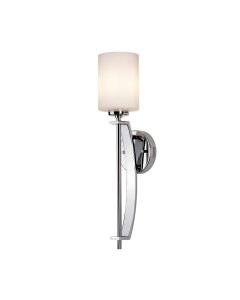 Taylor 1 Light Large Wall Light - Polished Chrome