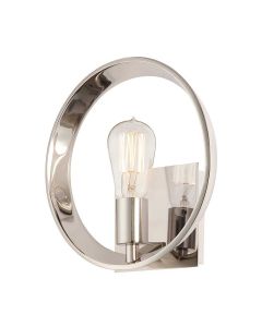 Theater Row 1 Light Wall Light - Imperial Silver