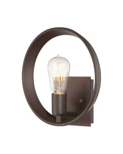 Theater Row 1 Light Wall Light - Western Bronze