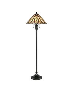 Victory 2 Light Floor Lamp - Valiant Bronze