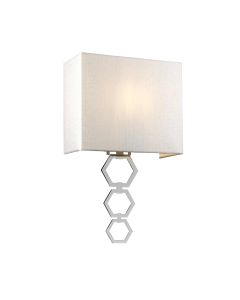 Ria Medium 1 Light Wall Light - Polished Chrome