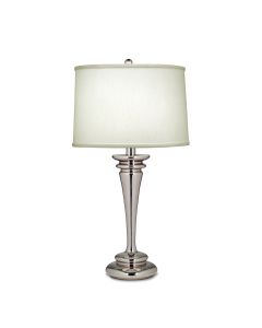 Brooklyn 1 Light Table Lamp - Polished Nickel
