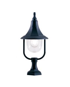 Shannon 1 Light Pedestal - Black