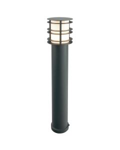 Stockholm 1 Light Large Bollard - Black