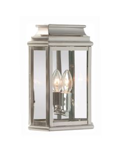 St Martins 1 Light Wall Lantern - Polished Nickel