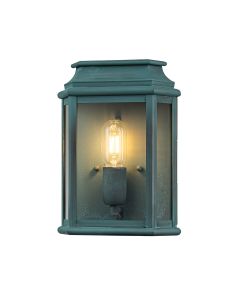 St Martins 1 Light Wall Lantern - Verdigris
