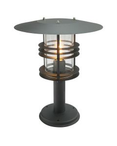Stockholm 1 Light Grande Pedestal - Black