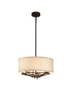 Taiko 3 Light Pendant - Olde Bronze