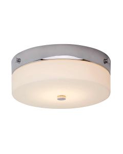 Tamar 1 Light Medium Flush - Polished Chrome