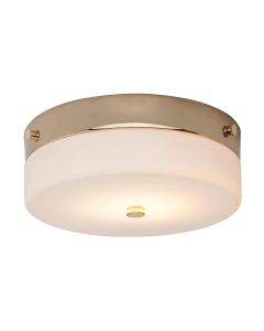 Tamar 1 Light Medium Flush - Polished Gold