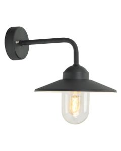 Vansbro 1 Light Wall Lantern Black