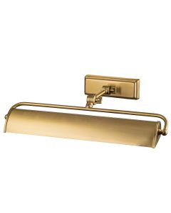 Winchfield 2lt Medium Picture Light - Aged Brass
