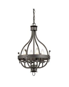 Windsor 4 Light Pendant - Graphite