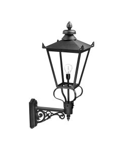 Wilmslow 1 Light Wall Lantern - Black