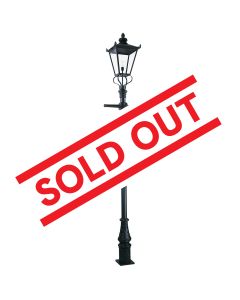 Wilmslow 1 Light Lamp Post - Black