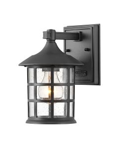 Freeport 1 Light Small Wall Lantern - Textured Black