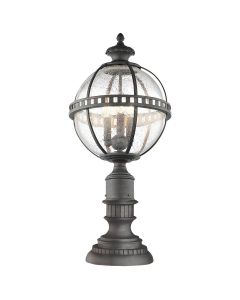Halleron 3 Light Pedestal Lantern - Londonderry