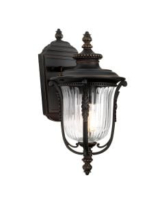 Luverne 1 Light Small Wall Lantern - Rubbed Bronze