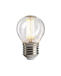 Golf Ball LED E27 Lamp - Clear Glass