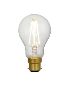 Classic LED B22 Lamp - Clear Glass