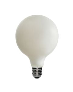 Large White Globe LED E27 Lamp - Opal