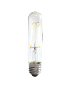 Tubular LED E27 Lamp - Clear Glass