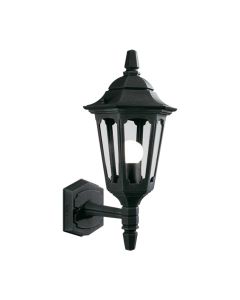 Parish Mini 1 Light Up Wall Lantern - Black
