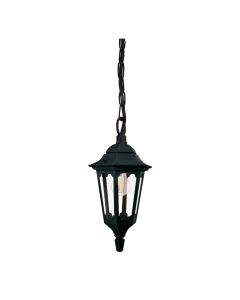 Parish Mini 1 Light Chain Lantern - Black