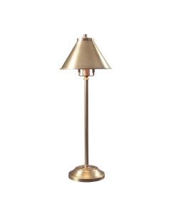 Provence 1 Light Stick Lamp - Aged Brass