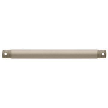 Ceiling Fan Downrod - 30cm - Satin Nickel Painted