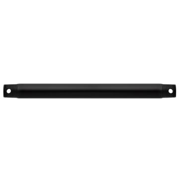 Ceiling Fan Downrod - 45cm - Satin Black Painted