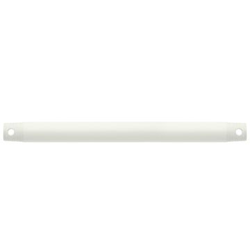 Ceiling Fan Downrod - 45cm - Satin White Painted