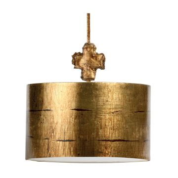 Fragment 1 Light Large Pendant - Aged Gold