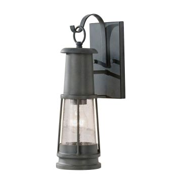 Chelsea Harbor 1 Light Wall Lantern - Storm Cloud