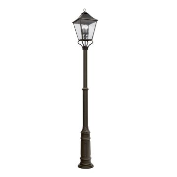 Galena 4 Light Lamp Post - Sable