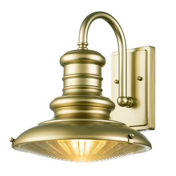 Redding Station 1 Light Medium Wall Lantern - Painted Distressed Bronze