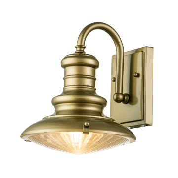 Redding Station 1 Light Small Wall Lantern - Painted Distressed Bronze