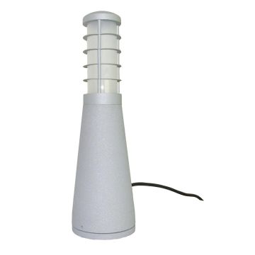 Beta Aluminium 4-Ring Bollard - Matt Silver