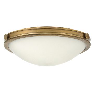 Collier 3 Light Large Flush - Heritage Brass