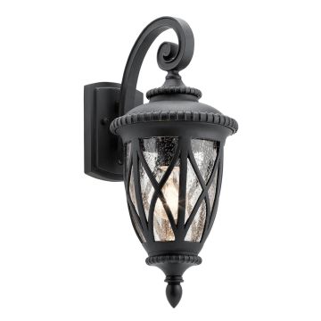 Admirals Cove 1 Light Medium Wall Lantern - Textured Black