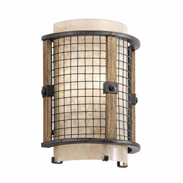 Ahrendale 1 Light Wall Light - Anvil Iron