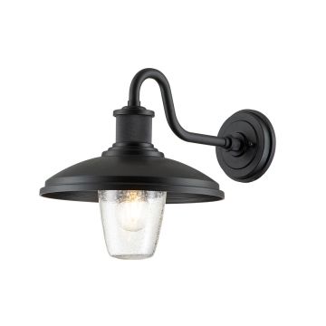 Allenbury 1 Light Medium Wall Lantern - Textured Black