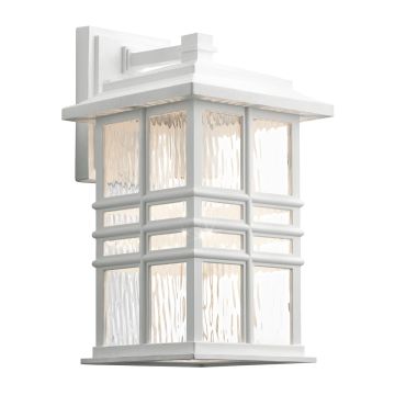 Beacon Square 1 Light Medium Wall Lantern - White