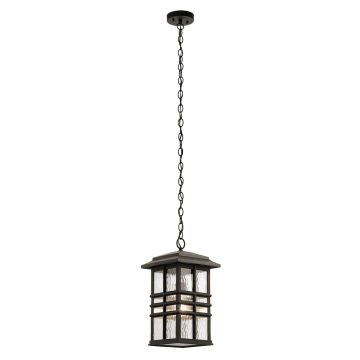 Beacon Square 1 Light Chain Lantern - Olde Bronze