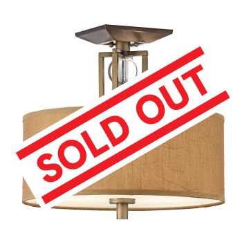 Celestial 3 Light Semi-Flush - Cambridge Bronze