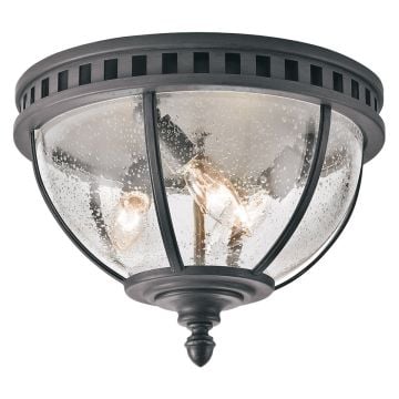 Halleron 3 Light Ceiling Flush - Londonderry