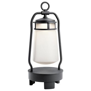 Lyndon Portable Bluetooth Speaker Lantern - UK Plug - Textured Black